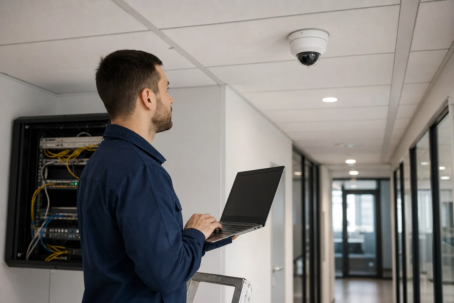 Налаштування IP-камери та мережі відеонагляду в офісі
