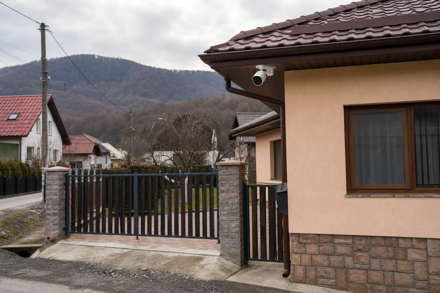 Монтаж відеонагляду для будинку в Тячеві